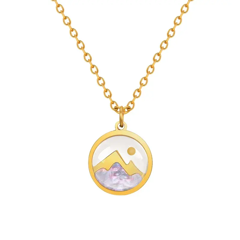 Mountain Face Pendent - FY0173